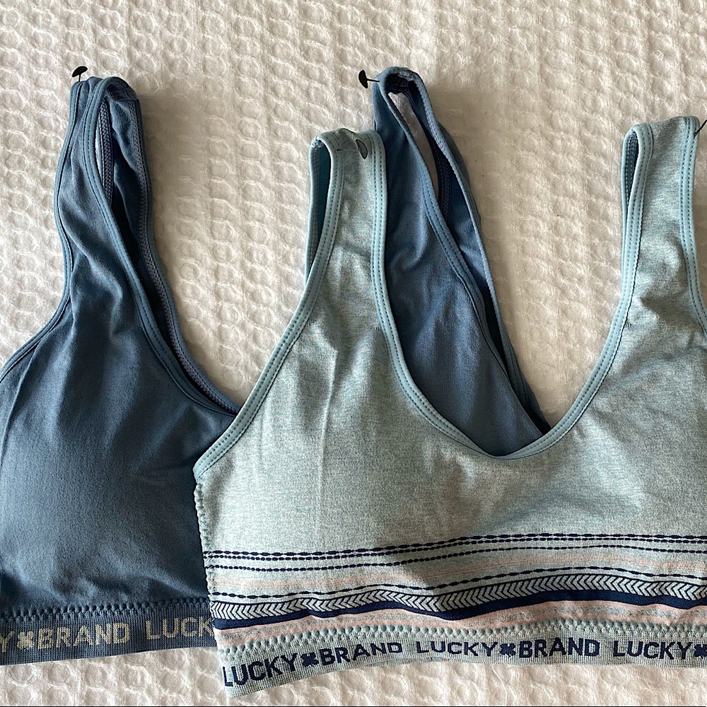 lucky brand sports bras never worn